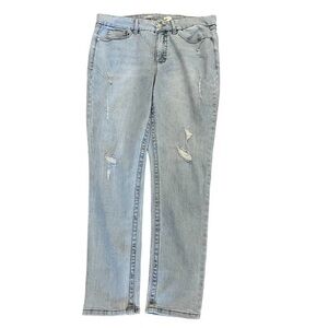 NWOT Seven 7 Tummyless High Rise Skinny Jeans, Light Wash, 16